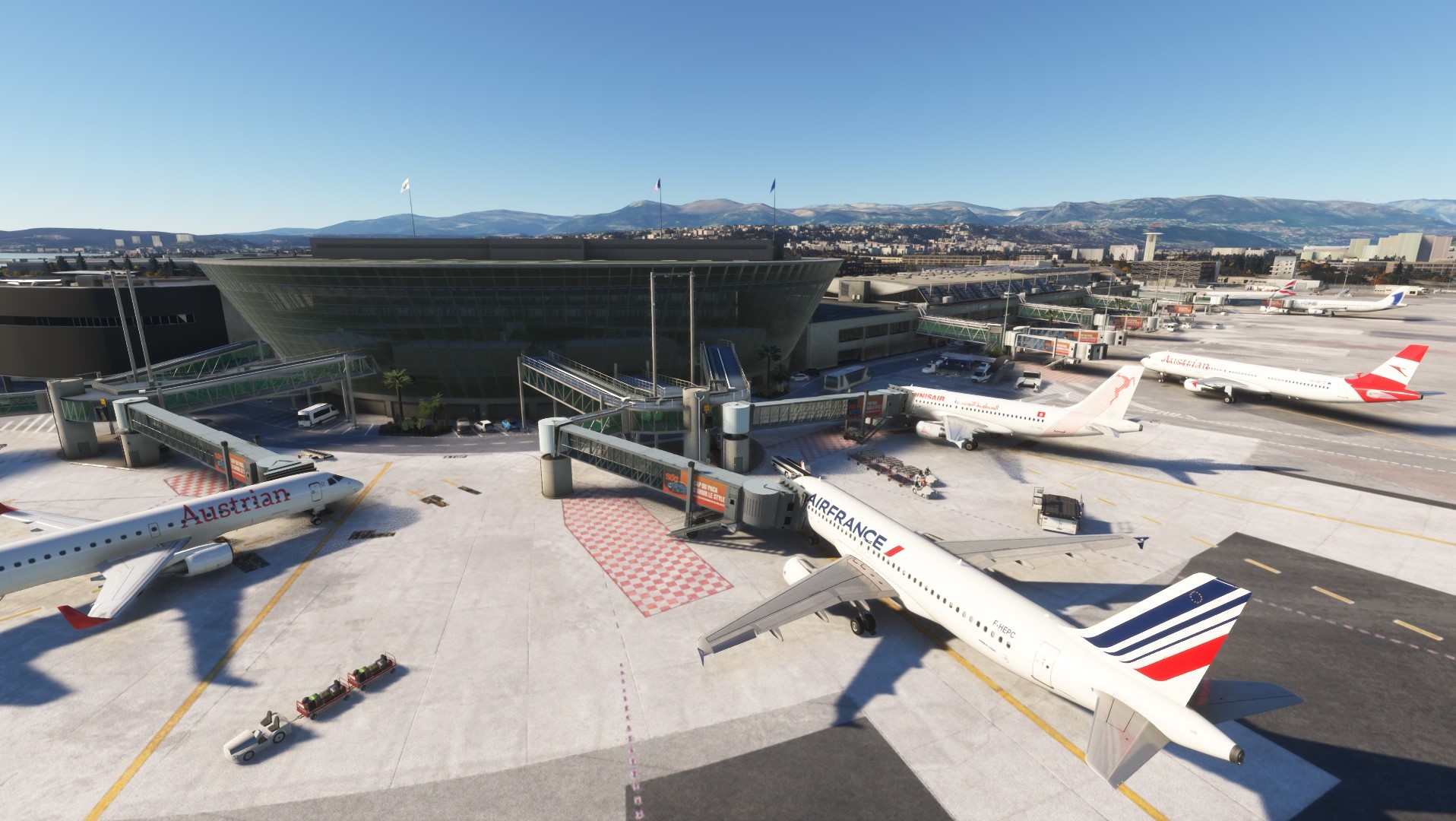 LFMN Nice Cote d'Azur NG GSX Profile - Justsim - Image 1