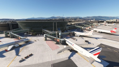 LFMN Nice Cote d'Azur NG GSX Profile - Justsim