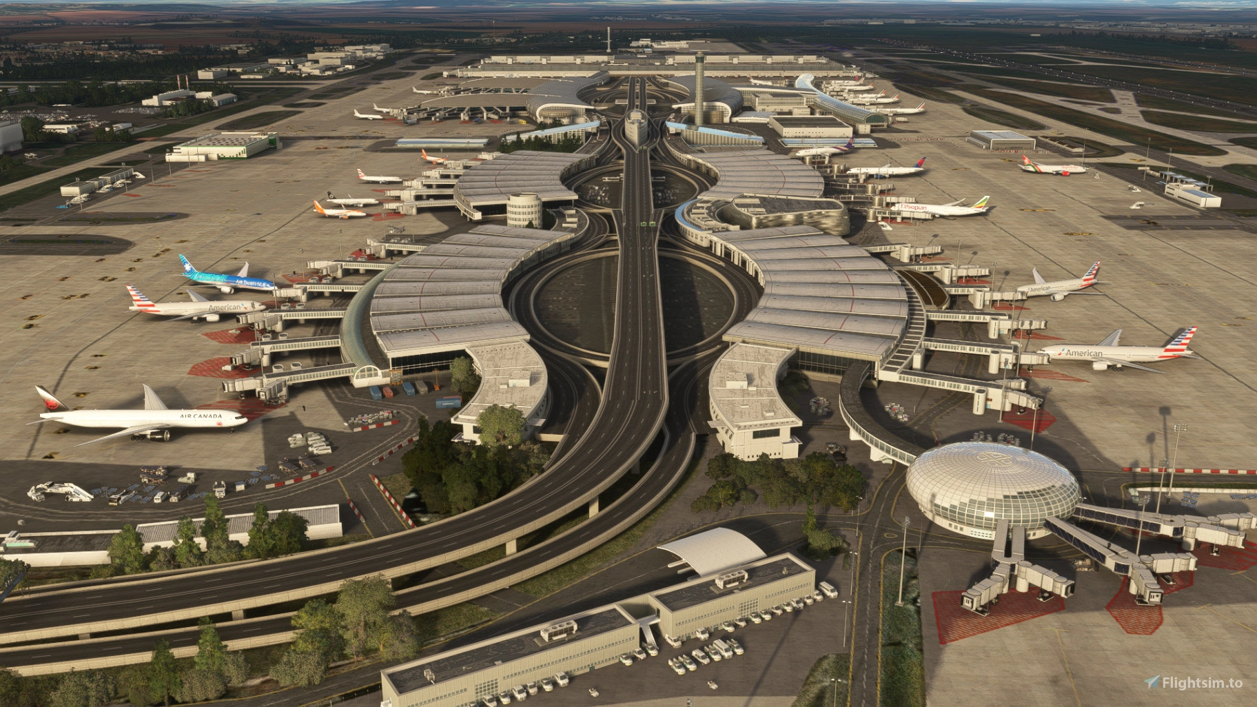LFPG Paris CDG FSLTL Static Aircraft - Image 1