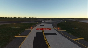 LFPG terrain fix with AFCAD and ground marking (with glass jetways option for GSX users) thumbnail 21