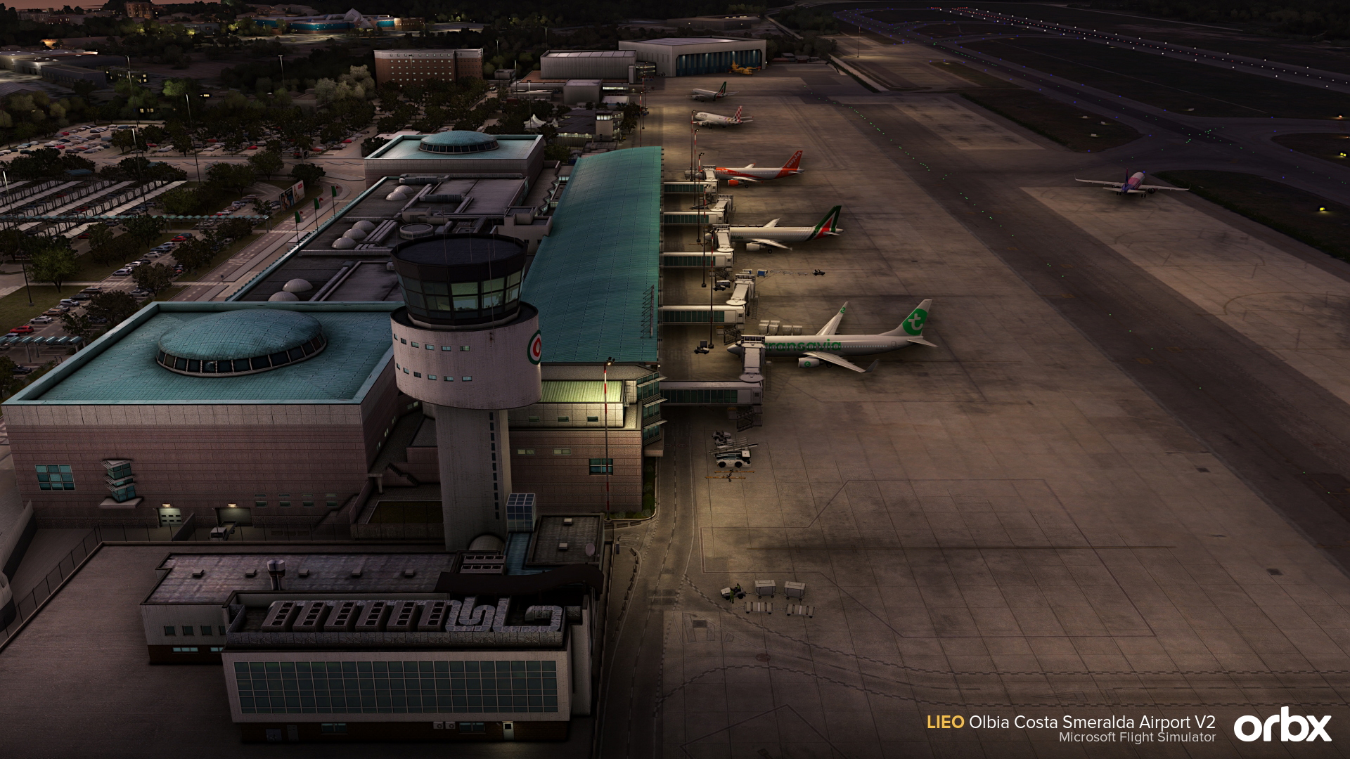 LIEO Olbia-Costa Smeralda (OrbX V2) - GSX profile - Image 1