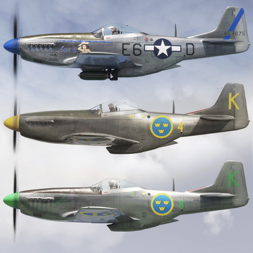 Life of P51D-20-NA 44-63675 Liverie pack (AH)