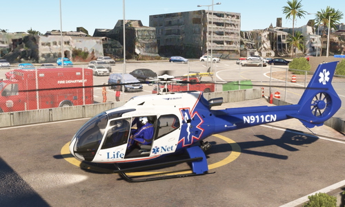 LifeNet VAA EC-130 Livery