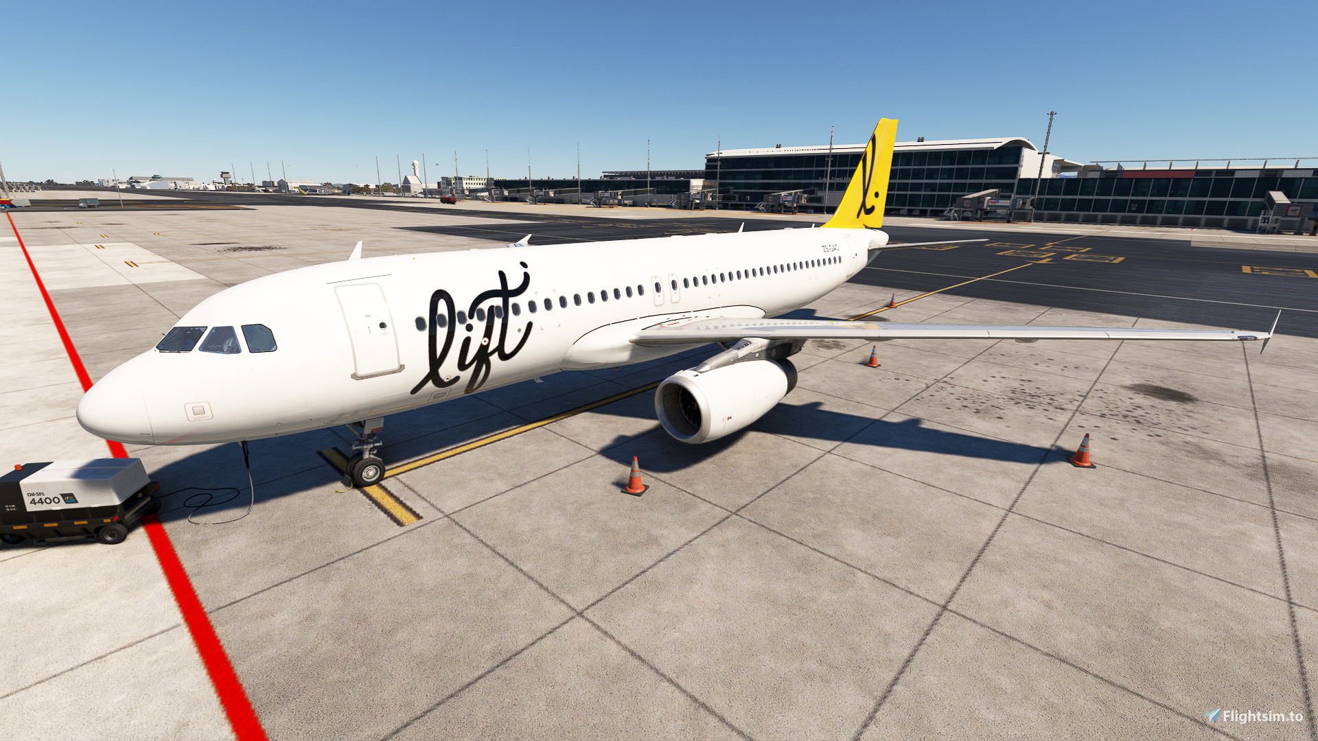 Lift South Africa | ZS-GAC | Fenix A320 V2 IAE - Aircraft Liveries