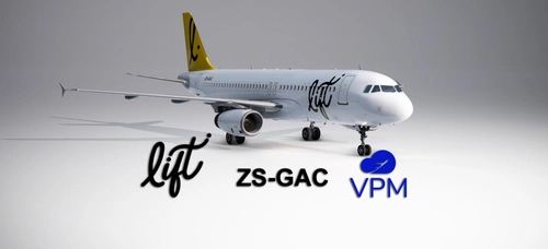 Lift South Africa | ZS-GAC | Fenix A320 V2 IAE