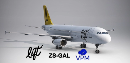 Lift South Africa | ZS-GAL | Fenix A320 V2 IAE