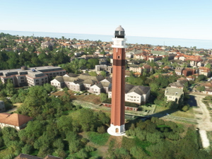 Lighthouse and bridges near LFAT thumbnail 2