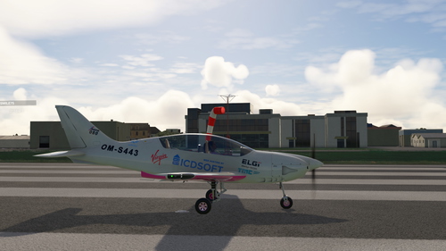 Lightsim TL Ultralight Stream / Zara Rutherford OM-S443 Round the World Livery