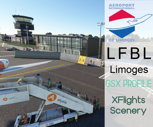 Limoges (LFBL) GSX Profile v1 [XFlights Scenery]
