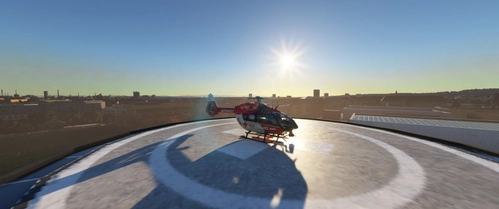 Linz Austria Krankenhäuser Helipads
