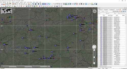 Little NavMap POIs for troglodytus Austrian Landmark Project