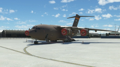 Livery  deltasimulations C17 Bunker Squadron