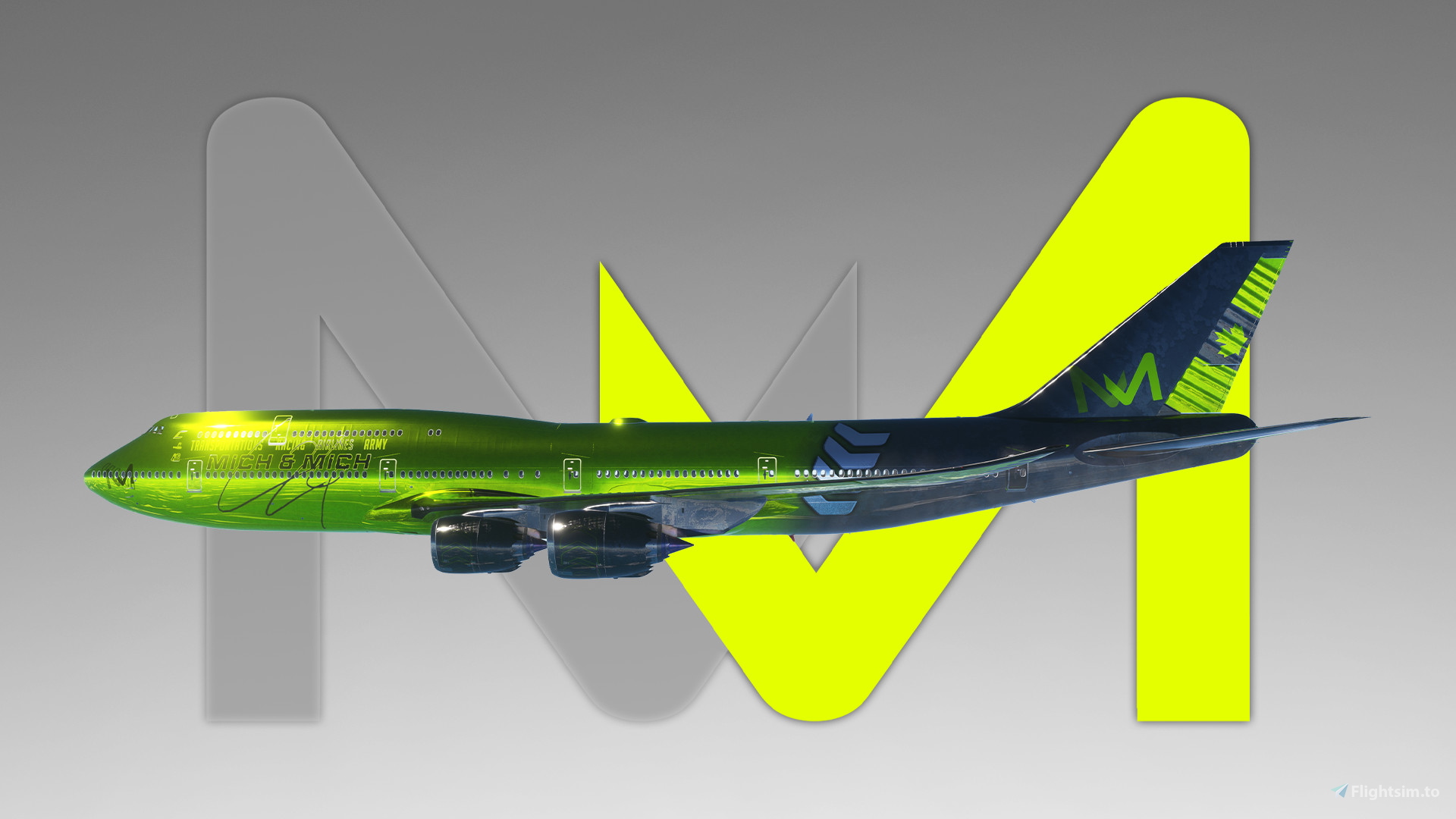 Miiiページ Boeing 747-8 Liveries for Microsoft Flight Simulator | MSFS