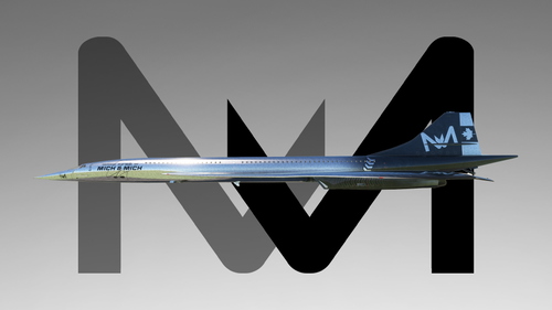 Livery Air Mich & Mich SILVER [Concorde]