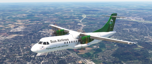 Livery ATR42-600 - SusAir ( FS2020 / MSFS2024 )
