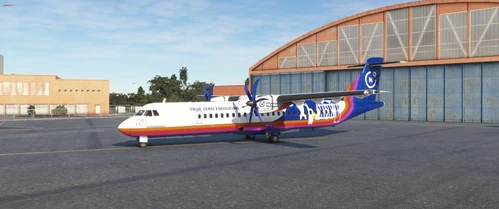 Livery ATR72-600 Universal Hydrogen (semi-fictional, FS2020 / MSFS2024 )