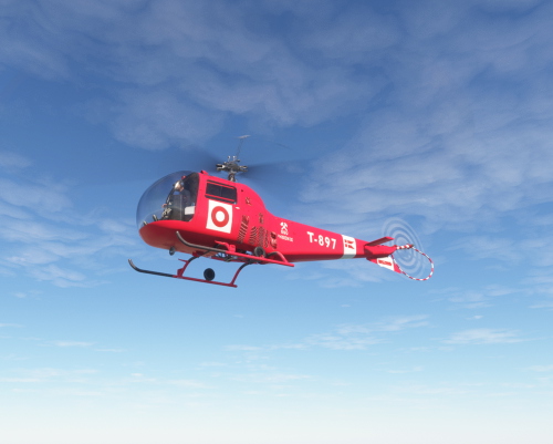 livery-Bell47J-Danish AF T-897
