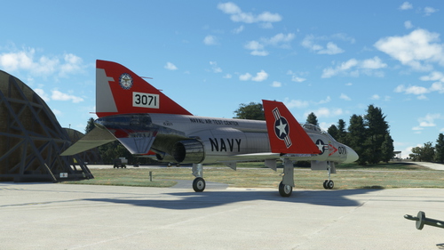 Livery DC Designs F4 Phantom Naval Air Test Center (Patuxent River MD)