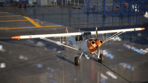 Livery for the Asobo X-Cub Belgian Air Force
