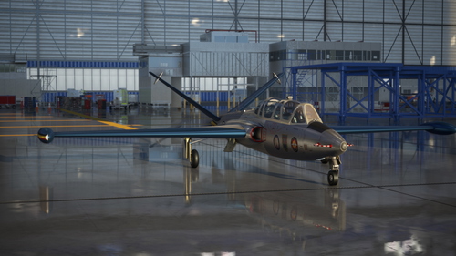 Livery for the Restauravia FOUGA CM170 MAGISTER V 1.2