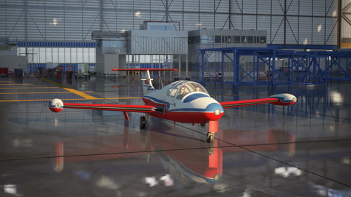 Livery for the Restauravia Morane-Saulnier MS760 Paris Marboré II v1.1