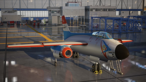 Livery for the Restauravia SNCASO Vautour IIN 337 displayed in the SNECMA museum
