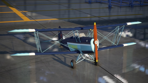 Livery for the Restauravia STAMPE SV.4 v1.0