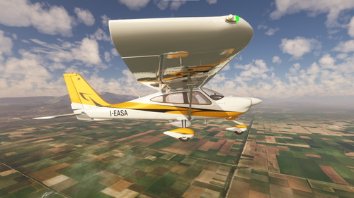 Livery for the TECNAM P2010 by AeroSachs in special paint 5 paint scheme