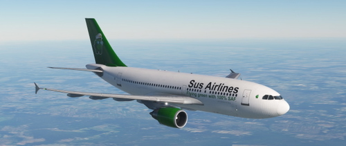 Livery iniBuilds A310-300 - SusAir