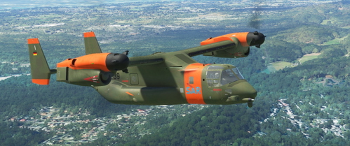 Livery MV-22B Osprey Bundeswehr SAR fictional