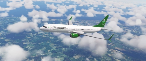 Livery PMDG B737-800 SusAir Fictional
