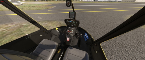 Livery RSP R-44 Cockpit Retexture Dark / Light