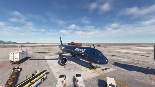 [A32NX] livrée World Air FlyByWire A320 immatriculer F-GALY