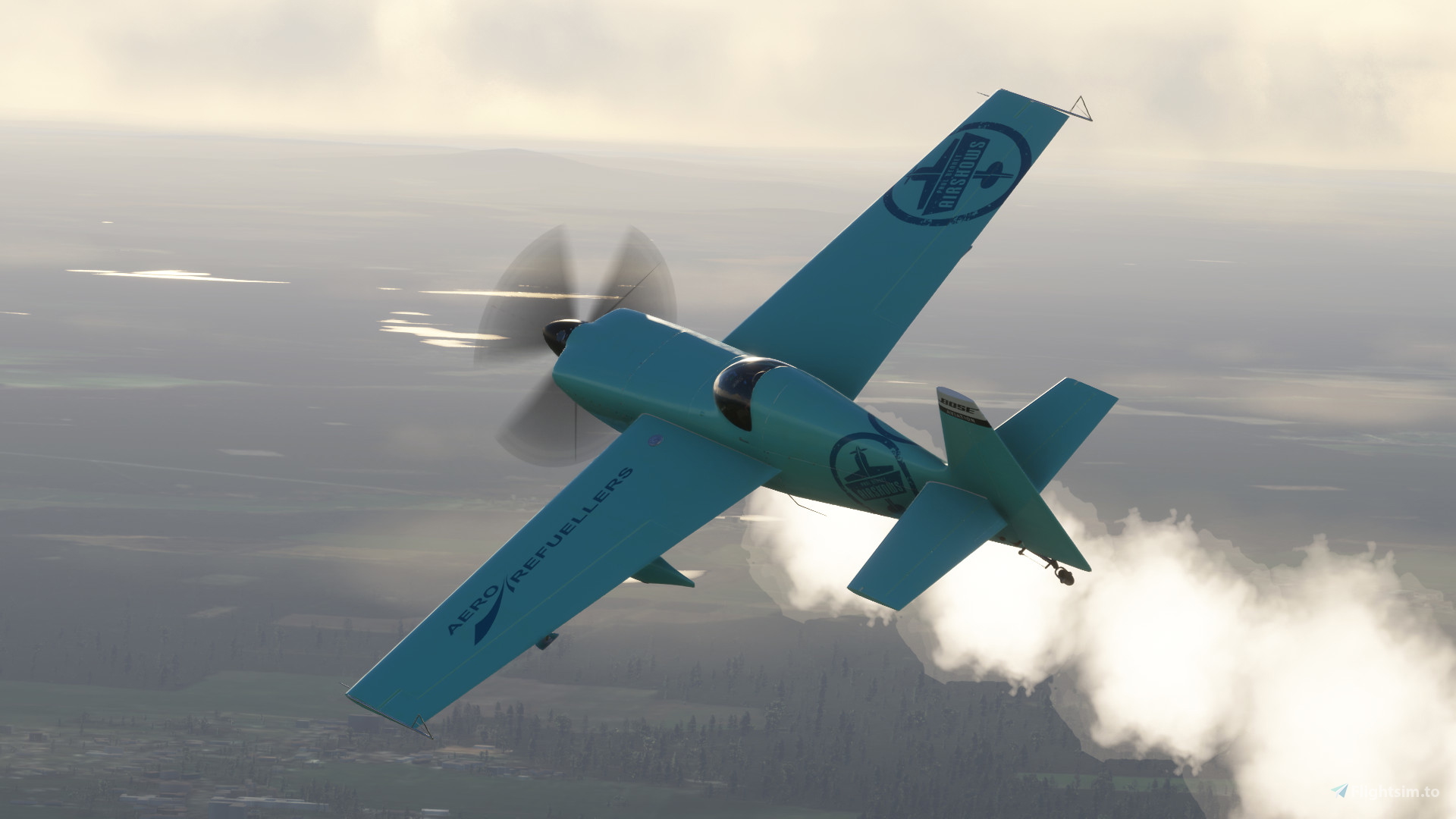 FLYING　LEAP　EP LivToAir Zivko Edge 540 Paul Bennet Airshows | 4K for