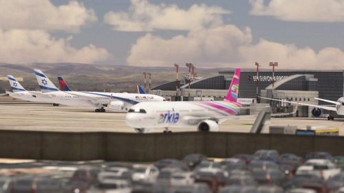 LLBG Tel Aviv FSLTL Static Aircraft