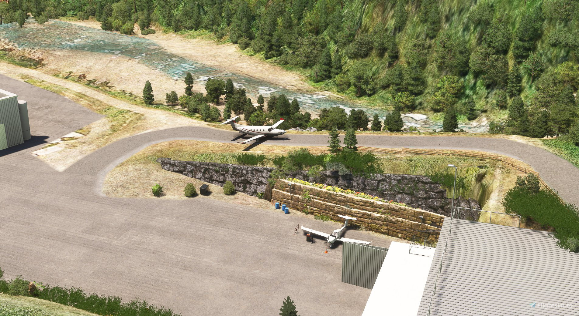Locher Airfield LOCH ramp fix