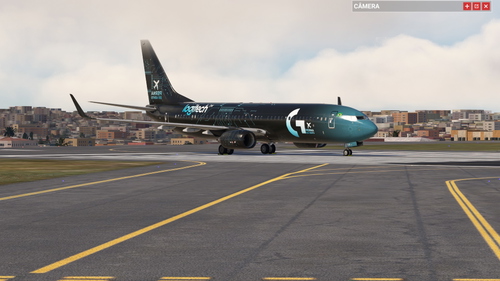 Logitech e Perna do Vento - 738 PMDG - AeroArt Liveries