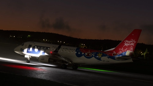 LOT Polish Airlines ''Ptasie Mleczko'' w/Cabin FSS E170