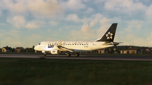 LOT Polish Airlines ''Star Alliance'' w/Cabin FSS E170
