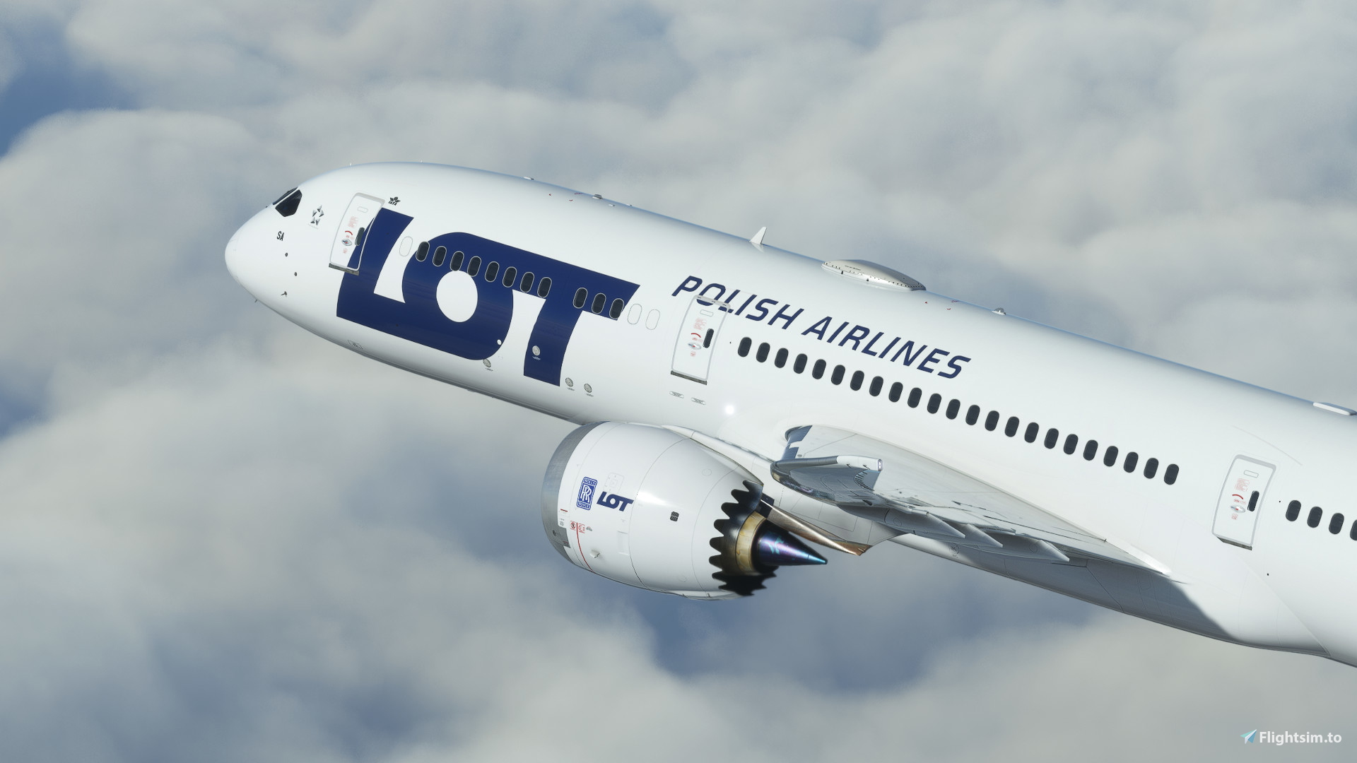 LOT [SP-LSA] Boeing 787-9 HorizonSim [8K+4K] - Image 1