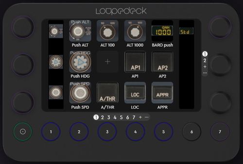 Loupedeck profile Fenix A320