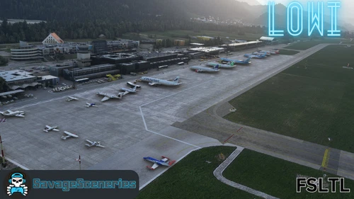LOWI FSLTL Static Aircraft