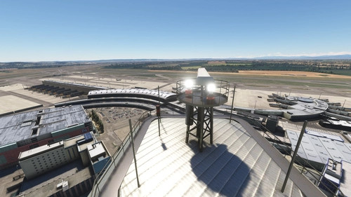 LOWW  TWR  Beacon  Lights