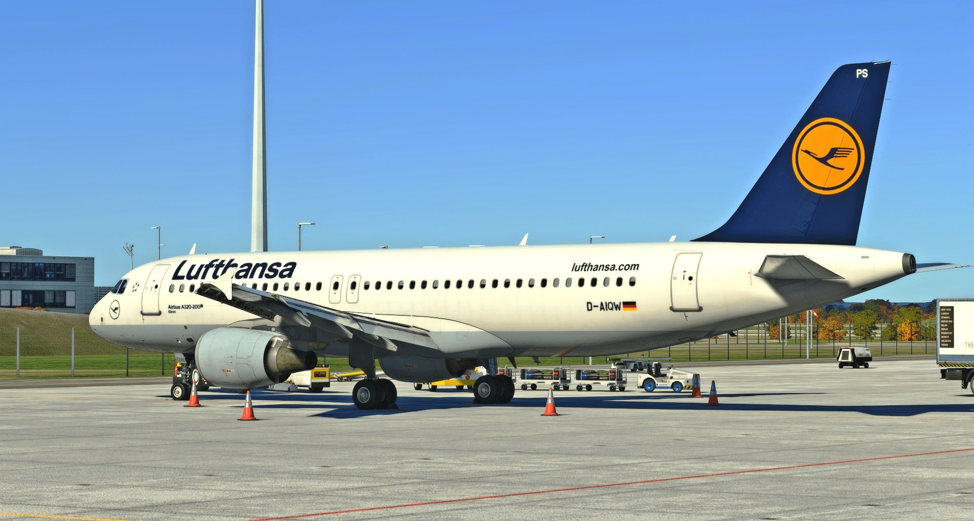 Lufthansa A320-211 D-AIQW (New Speedbrakes) - Aircraft Liveries