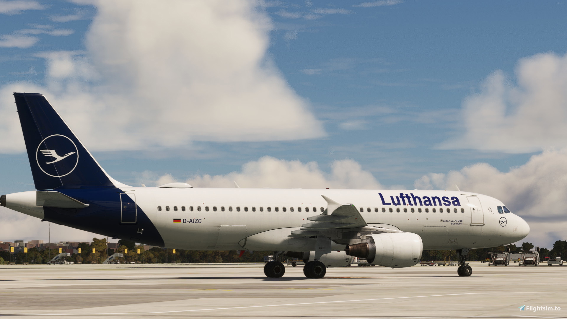 Lufthansa A320-211 D-AIZC [dirty/clean][Fenix V2B2][8K] - Aircraft
