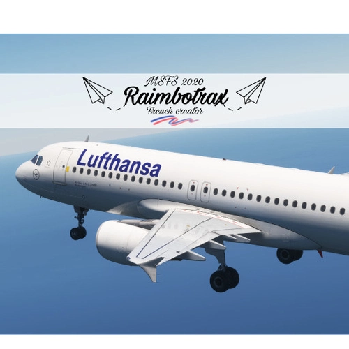 Lufthansa A320-211  D-AIZC [dirty/clean][Fenix V2B2][8K]