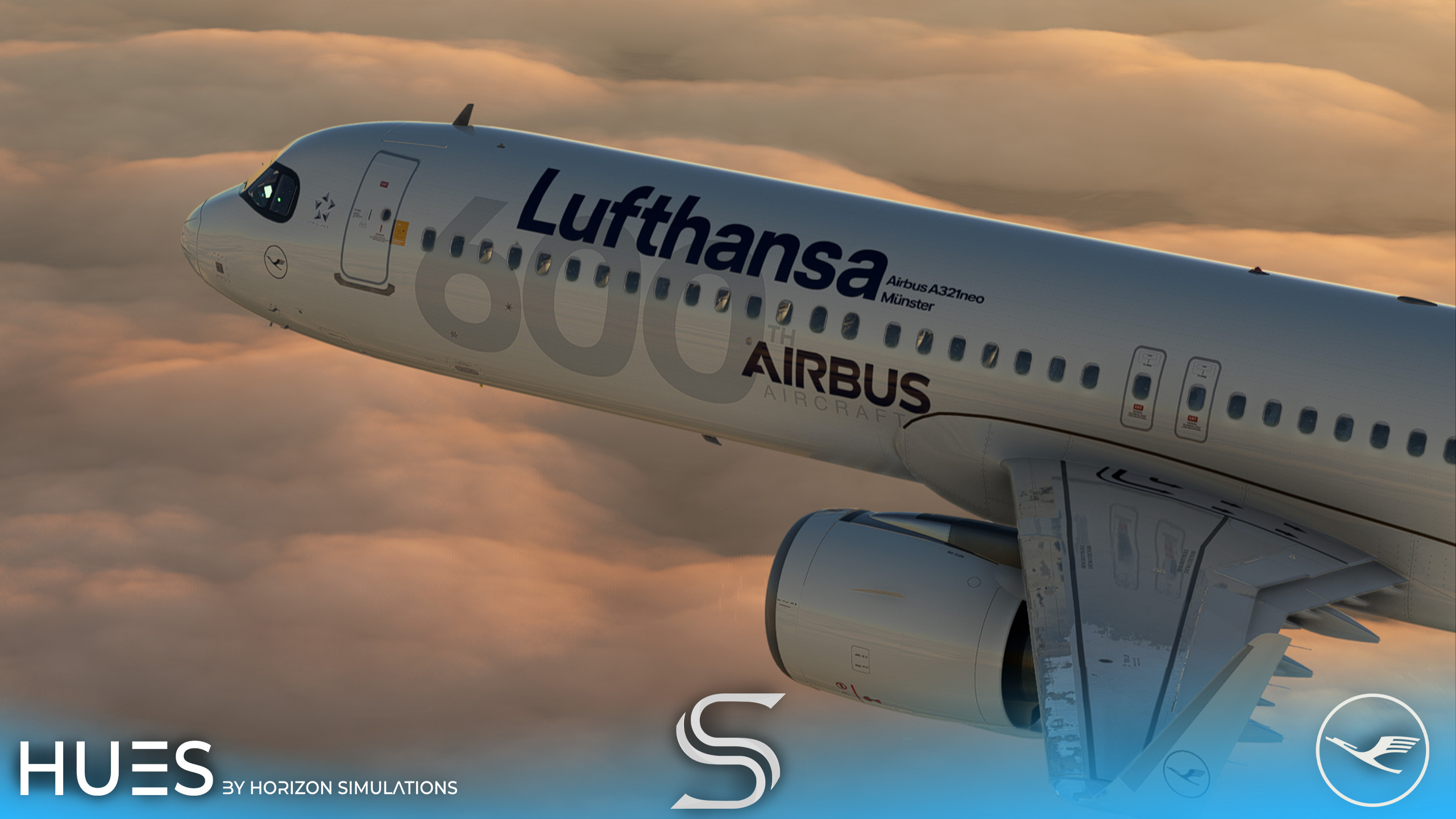 Lufthansa D-AIEQ "600th Airbus" | LVFR A21N | 8K & 4K - Image 1