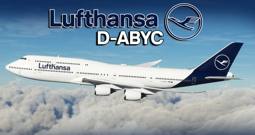 Lufthansa D-ABYC 'Sachsen' (New Livery) | Asobo B747-8i [8K]