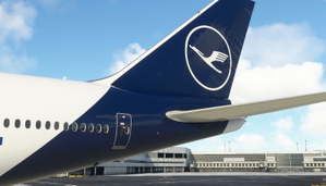 Lufthansa D-ABYC 'Sachsen' (New Livery) | Asobo B747-8i [8K] thumbnail 2