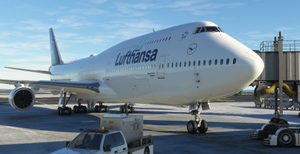 Lufthansa D-ABYC 'Sachsen' (New Livery) | Asobo B747-8i [8K] thumbnail 5